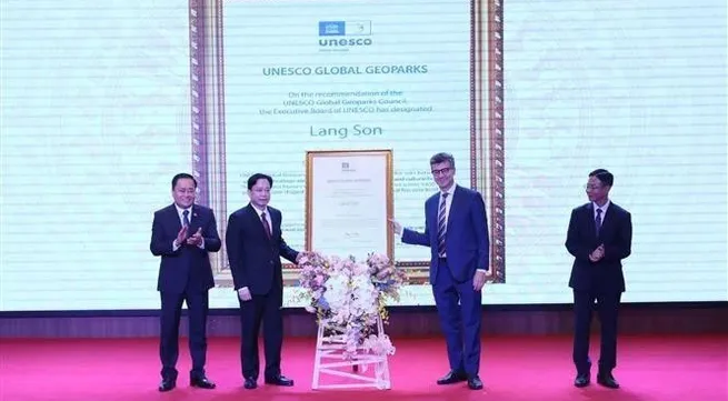 Lang Son becomes Viet Nam's 4th global geopark
