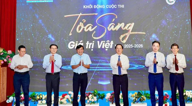 Winners of Shining Vietnamese Values Contest 2023–2025 awarded
