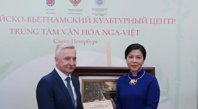 Russia–Viet Nam Cultural Centre opens in Saint-Petersburg