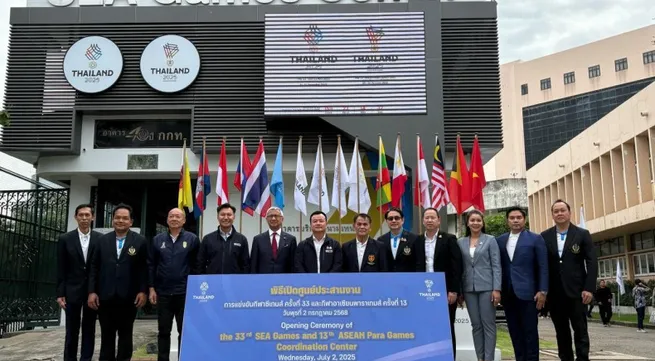 SEA Games coordination centre opens in Bangkok