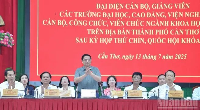 PM urges Can Tho to act as regional locomotive in all areas