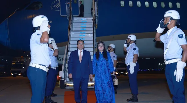 Vietnamese PM arrives in Rio de Janeiro for expanded BRICS summit, bilateral activities in Brazil