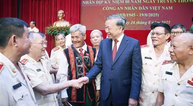 Party chief points out eight lessons learned by People’s Public Security Force