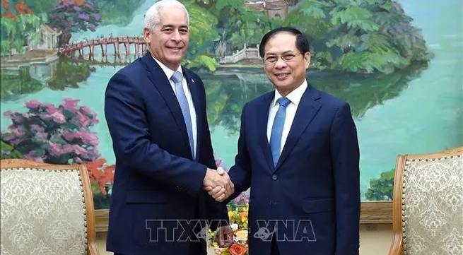 Deputy PM receives Cuban Deputy FM to strengthen bilateral ties