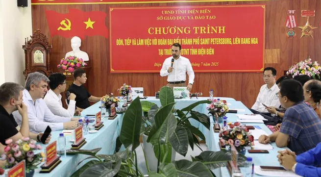 Dien Bien, Saint Petersburg seek to deepen cooperation in culture, technology