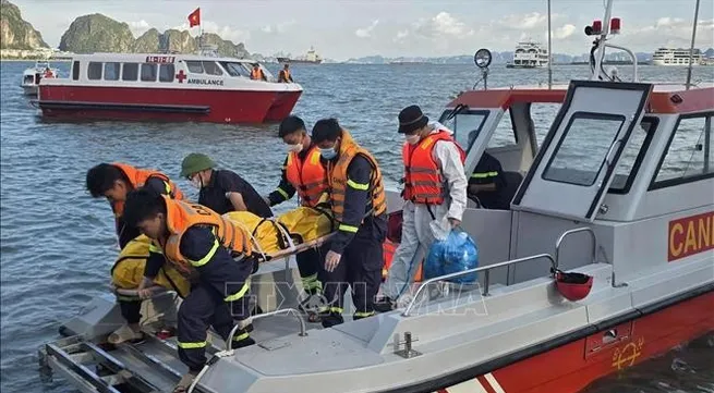 Search for victims of Quang Ninh tourist boat capsize concludes