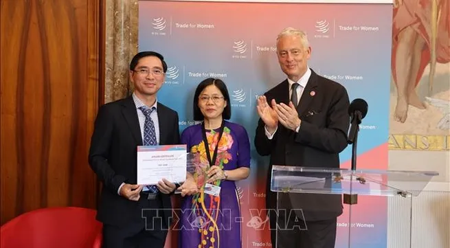 WTO honours Vietnamese university for gender equality in trade