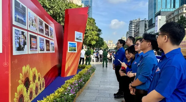 HCM City exhibition highlights nation’s 80-year development journey