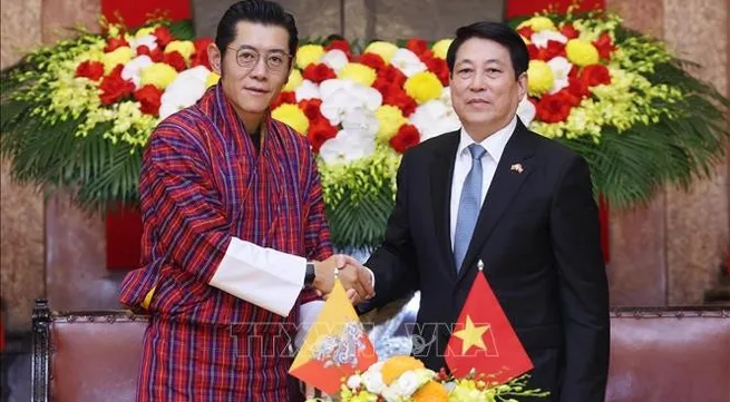 State President holds talks with King of Bhutan