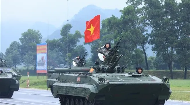 Fourth full-dress joint rehearsal held in preparation for National Day parade