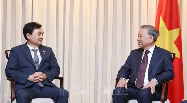 Party leader meets Chairman of RoK–Viet Nam Parliamentary Friendship Group