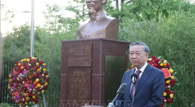 President Ho Chi Minh statue inaugurated at Vietnamese Embassy in RoK