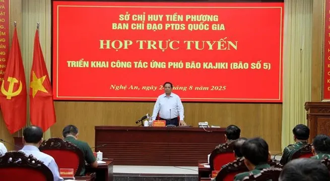PM directs preparations in Nghe An as Typhoon Kajiki looms
