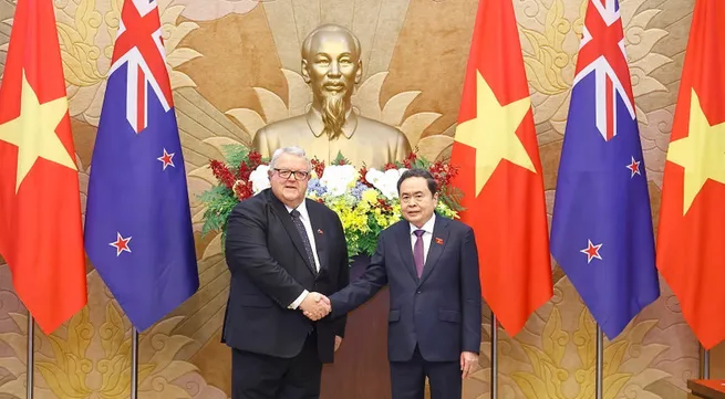 Vietnamese, New Zealand top legislators hold talks in Hanoi