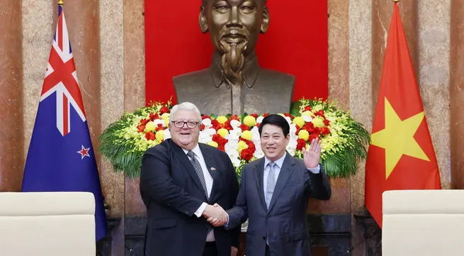 State President receives New Zealand Parliament Speaker