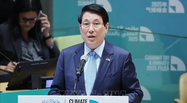 Countries must fully deliver on climate finance commitments: President