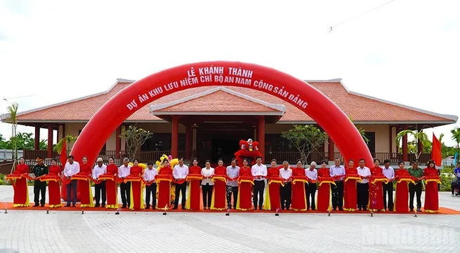 Dong Thap inaugurates memorial site of the An Nam Communist Party Cell