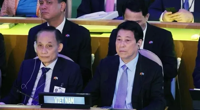 Vietnamese State President attends celebration of UN's founding