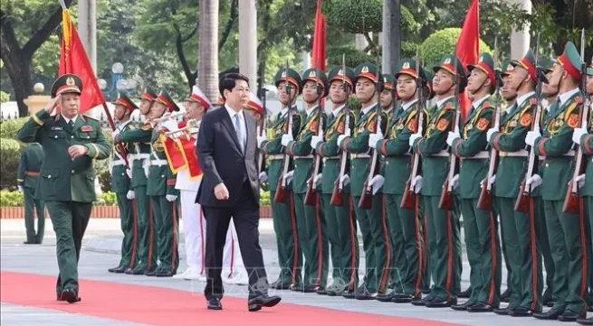 State President attends opening of new school year at National Defence Academy