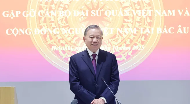 Party leader hails solidarity, contributions of Vietnamese communities in Nordic countries