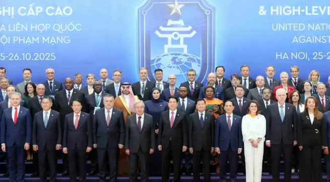 Signing ceremony of UN Convention against Cybercrime solemnly opens in Hanoi