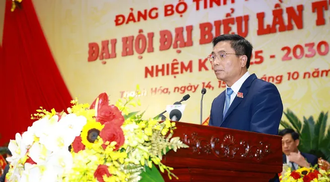 Nguyen Doan Anh re-elected as Thanh Hoa Party Committee Secretary
