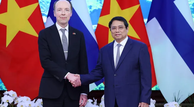 Party chief’s official visit to Finland expected to strengthen traditional ties