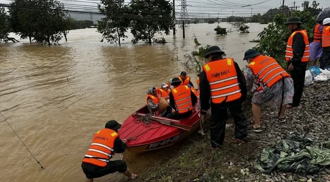 Over 22,000 flood-hit people evacuated to safety