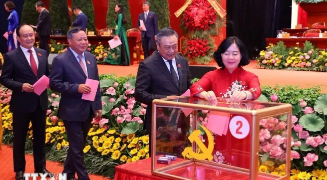 Ha Noi Party Committee for 2025-2030 term has 75 members