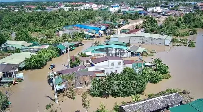 Initial damage caused by Typhoon Kalmaegi estimated at 7.05 trillion VND