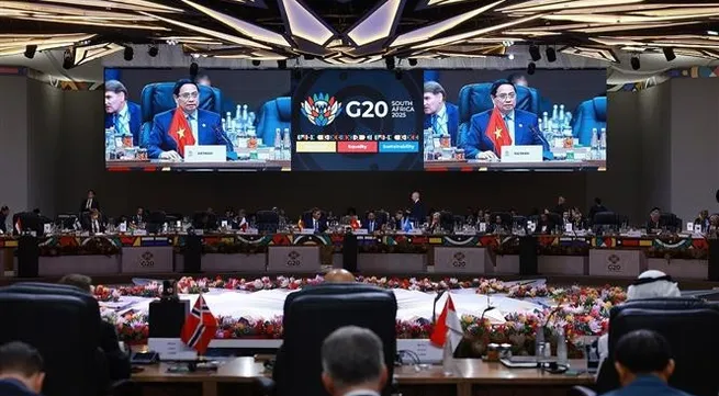 Vietnamese PM proposes three strategic priorities for fair and just future at G20 Summit
