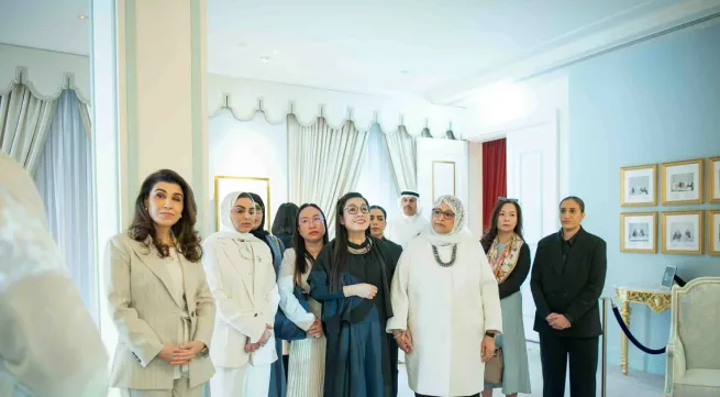 Spouses of Vietnamese, Kuwaiti PMs visit Al-Salam Palace Museum