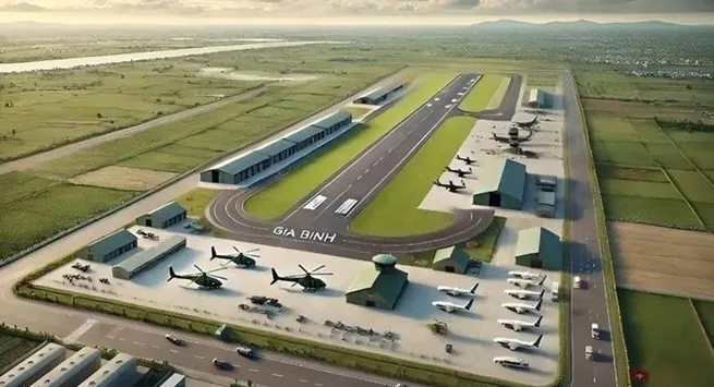 Ha Noi approves investment policy for road linking Gia Binh airport with capital