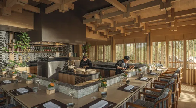 Feature Michelin-starred for festive four-hands dinner