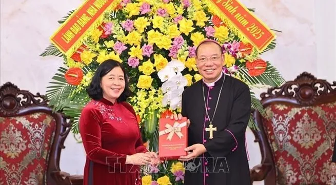 VFF leader extends Christmas greetings to Catholic community