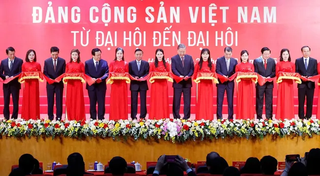 Exhibition on national Party congresses opens in Hanoi