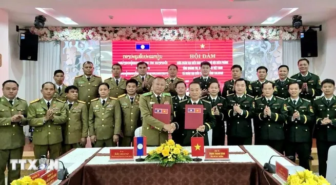 Quang Tri, Laos’ Salavan agree on cooperation orientations for border management, protection