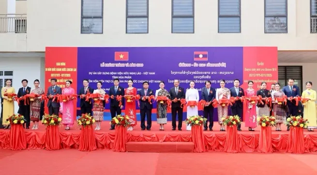 Laos-Viet Nam friendship hospital in Houaphanh inaugurated