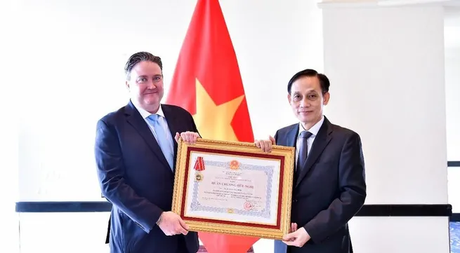 US Ambassador awarded Friendship Order