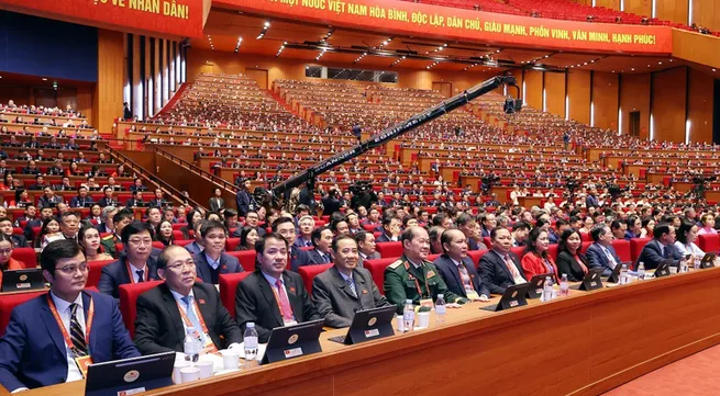 Press release on second working day of 14th National Party Congress