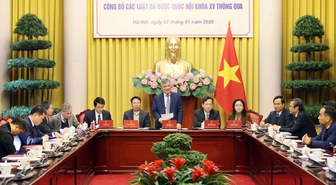 State President’s Orders promulgating 12 newly-adopted laws announced