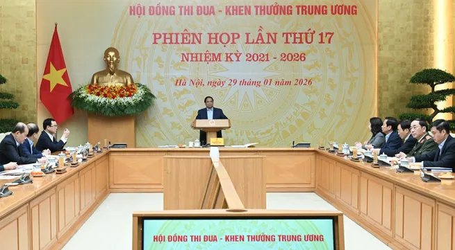 In Pictures: PM chairs the 17th Meeting of the Central Emulation and Commendation Council