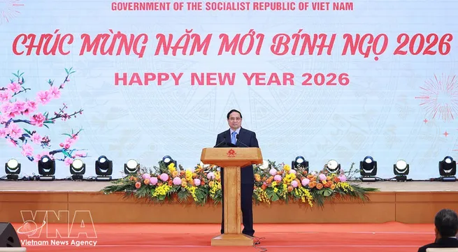 PM, spouse host banquet for diplomatic corps in Hanoi