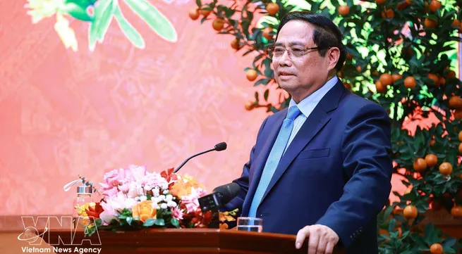 PM hosts New Year reception for outstanding artists, journalists, athletes