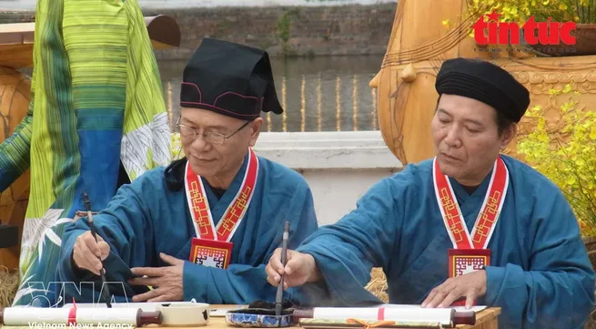 Spring Calligraphy Festival 2026 opens in Hanoi