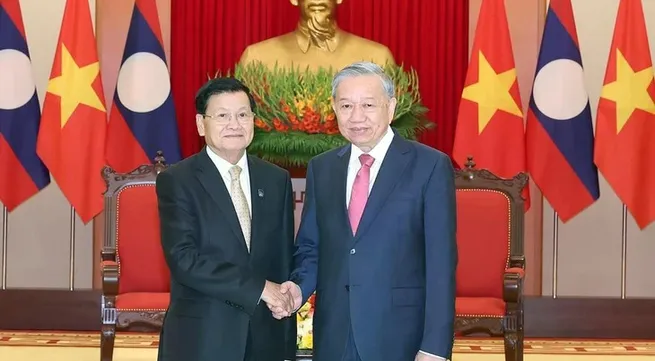 Party leader’s visit reaffirms Vietnam – Laos strategic cohesion