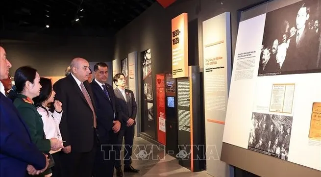 Jordanian House Speaker visits Vietnam Military History Museum