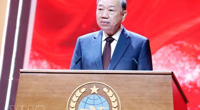 Party chief commends Public Security Intelligence on its 80th anniversary