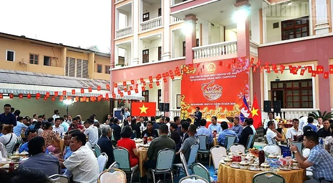 Vietnamese community in northwest Cambodia celebrates New Year
