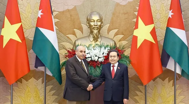 NA Chairman holds talks with Speaker of Jordanian House of Representatives